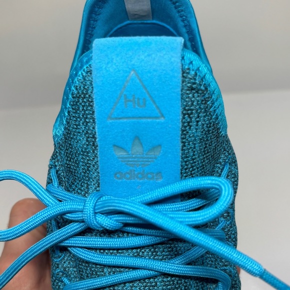 Adidas x Pharrell Tennis Hu Aqua Blue Sneakers Men’s 8.5 main image 4